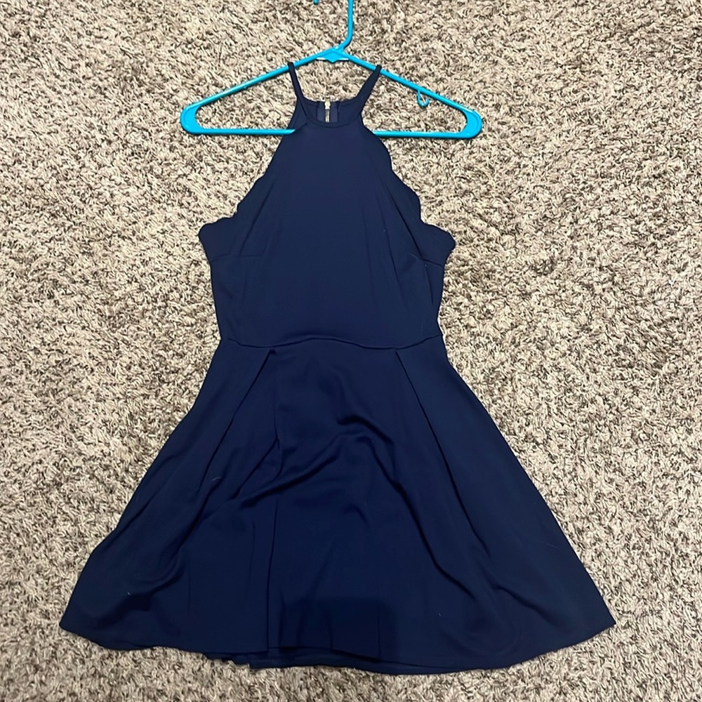 Charlotte Russe Scalloped Mini Dress.